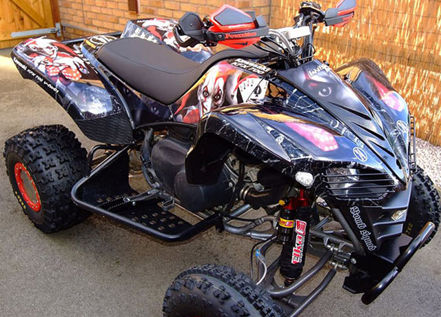 Kawasaki KFX700 Wrap